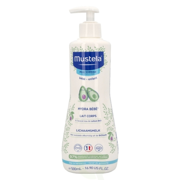 Mustela Hydra Bebe Body Milk 500 ml For Normal Skin
