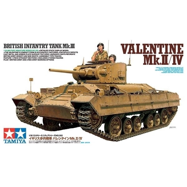 Tamiya 1/35 British Infantry Tank Valentine Mk.II/IV