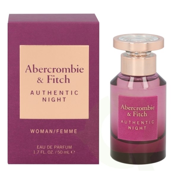 Abercrombie & Fitch Authentic Night Women Edp Spray 50 ml