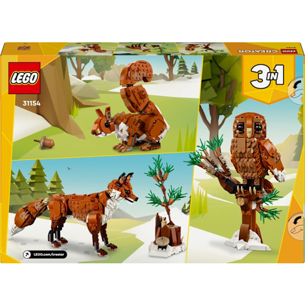 LEGO Creator 31154  - Metsän eläimet: Kettu