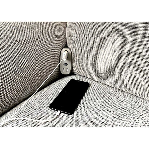Estilo sohvan pistoke USB-lataustoiminnolla (sohvan pistoke 1x E