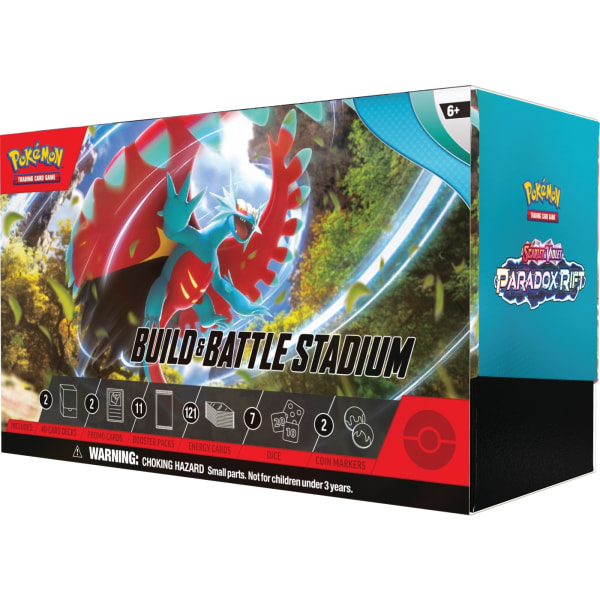 POKEMON Scarlet & Violet 4: Paradox Rift Build & Battle Stadium