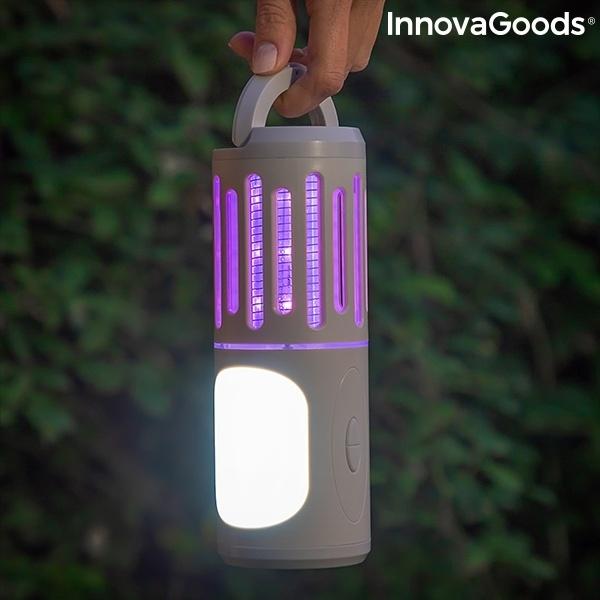InnovaGoods Portabel Antimygg-lampa, 3 i 1