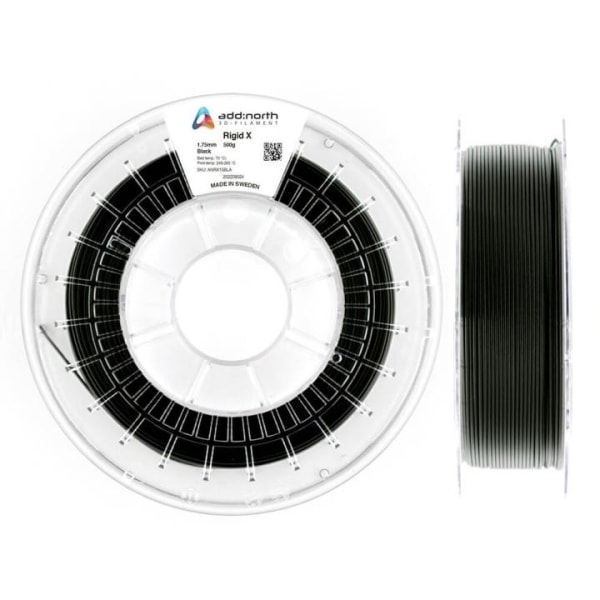 ADDNORTH Filament Rigid X 1.75mm 500g Black