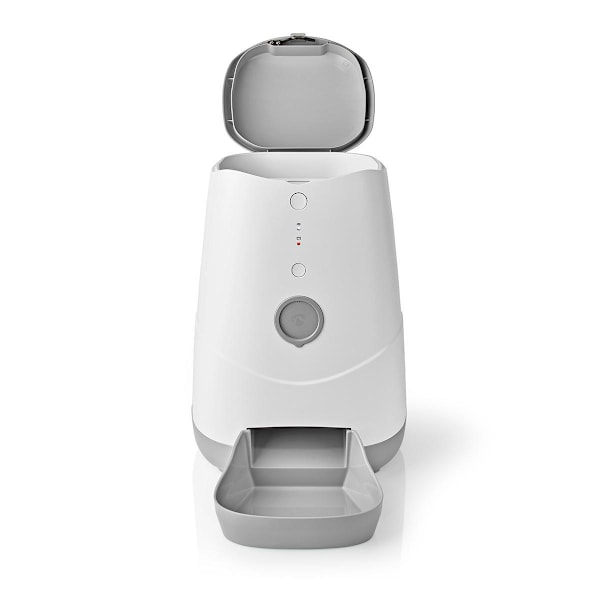 Nedis SmartLife Dispenser för husdjursfoder | Automatisk hund- och kattmatare | Wi-Fi | 3.7 l | Android™ / IOS