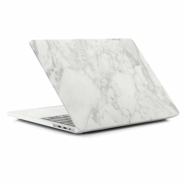 Hårdplastskal til MacBook Pro 14.2\" A2442 2021, Marmor (Hvid)