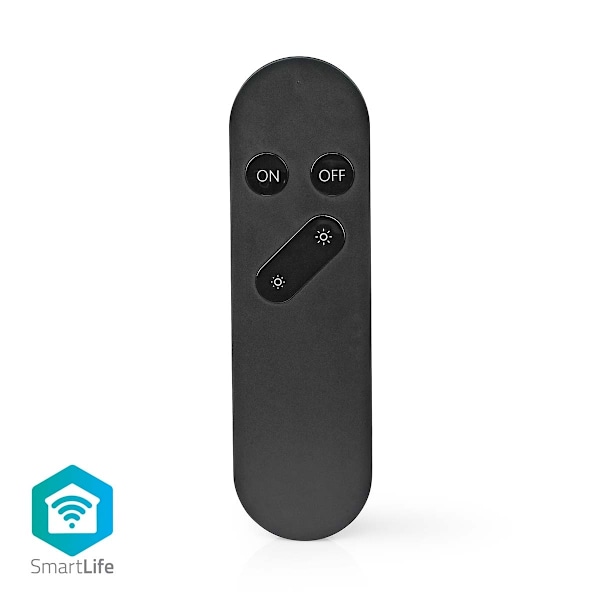 Nedis SmartLife Kaukosäädin | Wi-Fi | Painikkeiden lukumäärä: 4 | Android™ / IOS | Musta