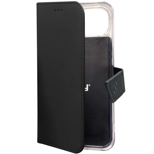 Celly Wallet Case iPhone 14 Svart Svart