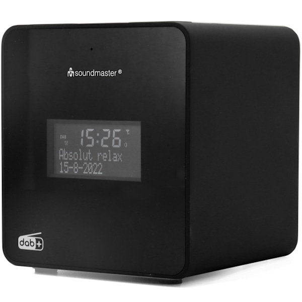 Soundmaster Klockradio Snabbvalsradio Inspelning eget meddelande UR109SW Svart
