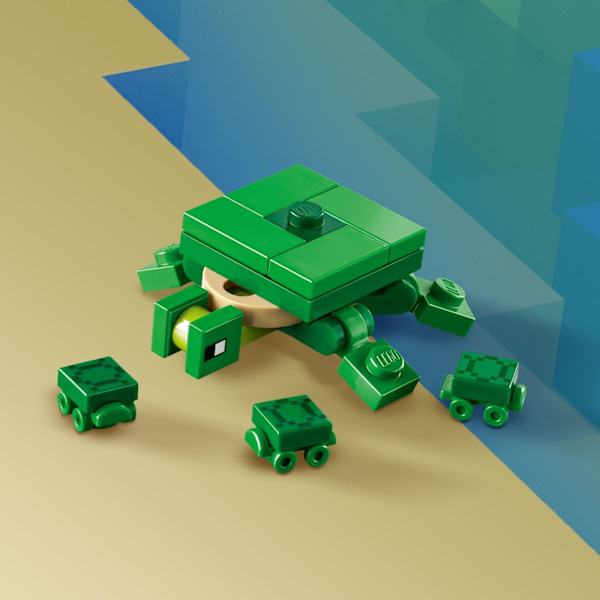 LEGO Minecraft 21254  - Kilpikonnarannan talo