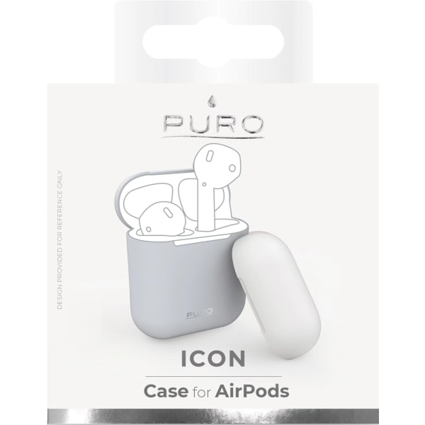 Puro Silicone Case för AirPods, Ljusblå