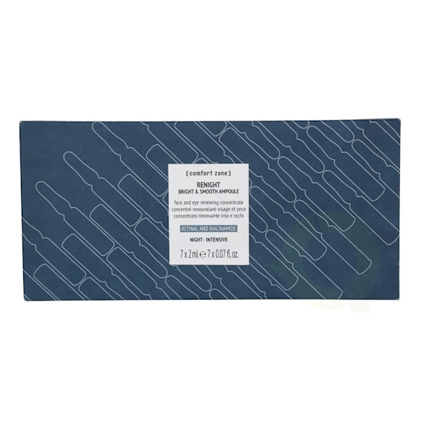 Comfort Zone Renight Bright & Smooth Ampoule Set 14 ml 7x2ml