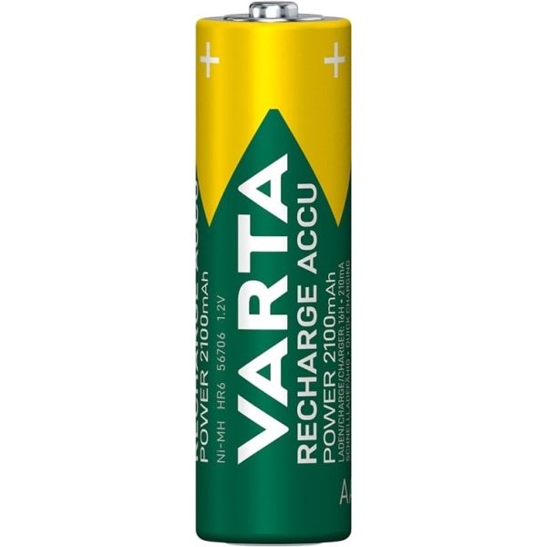 Varta AA (Mignon)/HR6 (56706) genopladeligt batteri - 2100 mAh, 2 stk. blister Low-selvafladning NiMH batteri (Klar-til-brug), 1,2 V