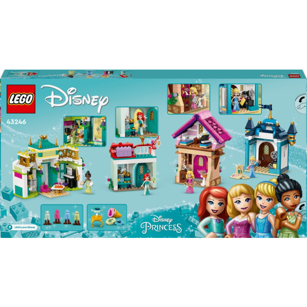 LEGO Disney Princess 43246  - Disneyprinsessornas marknadsäventyr