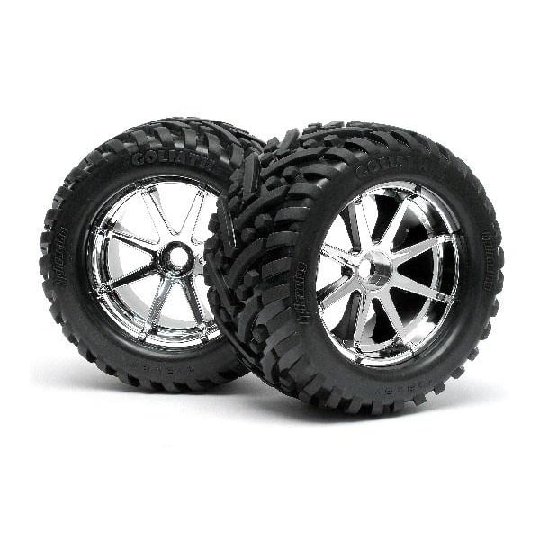 HPI Mounted Goliath Tire 178X97Mm On Blast Wheel Crm