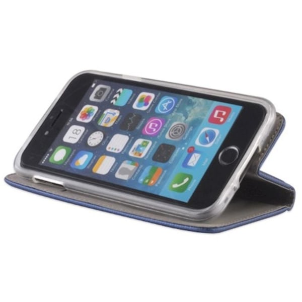 Smart etui med magnetlukning til iPhone 13, marineblå Blå