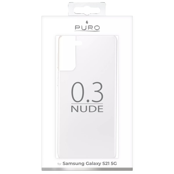 Puro Galaxy S21 0.3 Nude, gennemsigtig Transparent
