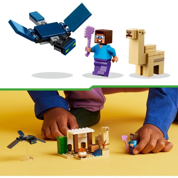 LEGO Minecraft 21251  - Steven aavikkoretki