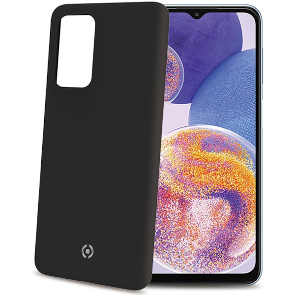 Celly Cromo Soft rubber case Galaxy A23 Svart Svart