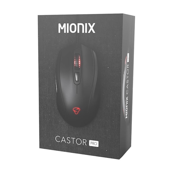 MIONIX Gaming Mus Castor Pro Sort