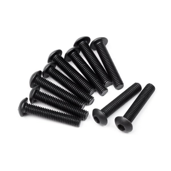 HPI Button Head Screw M3X16Mm (Hex Socket/10Pcs)