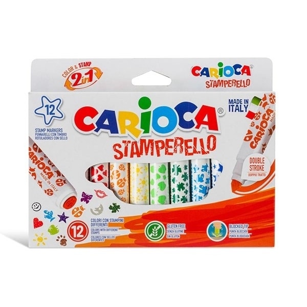 Carioca Stämpel tusch 12st