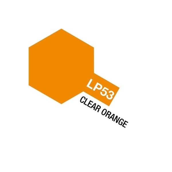 Tamiya Lacquer Paint LP-53 Clear Orange (Gloss) Orange