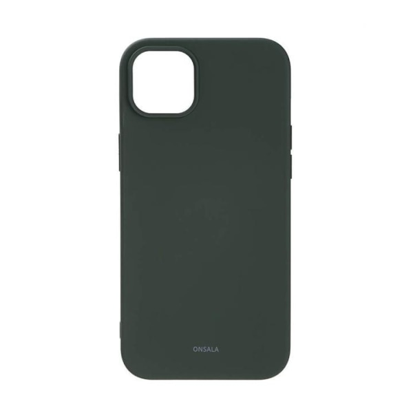 ONSALA Suojakuori Silikooni Olive Green - iPhone 14 Plus Grön