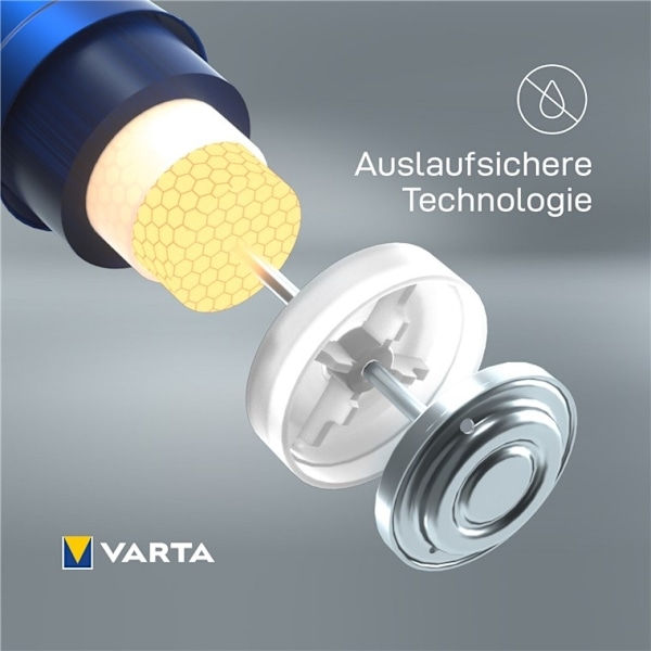 Varta LR03/AAA (Micro) (4903) batteri, 12 stk. æske alkaline mangan batteri, 1,5 V