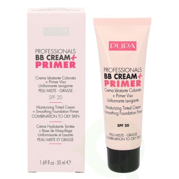 Pupa Milano Pupa Pupa Professionals BB Cream + Primer SPF20 50 ml #002 Sand - Combination To Oily Skin