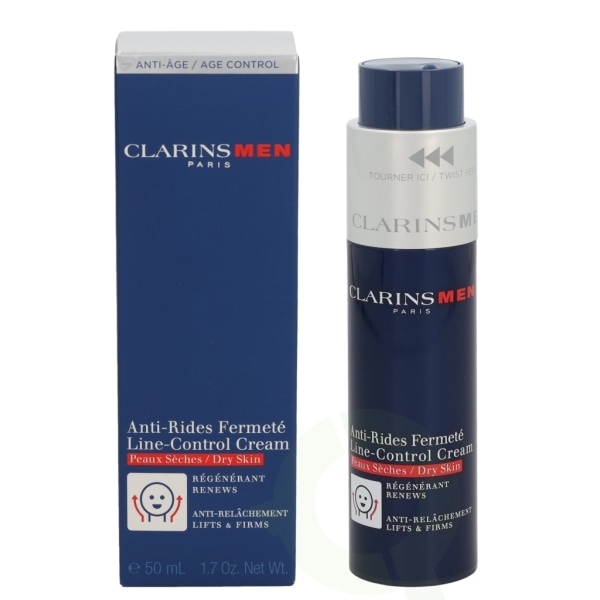 Clarins Men Line-Control Creme 50 ml tør hud