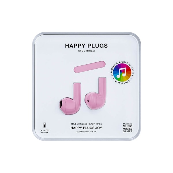 Happy Plugs Hörlur Joy In-Ear TWS Rosa Rosa