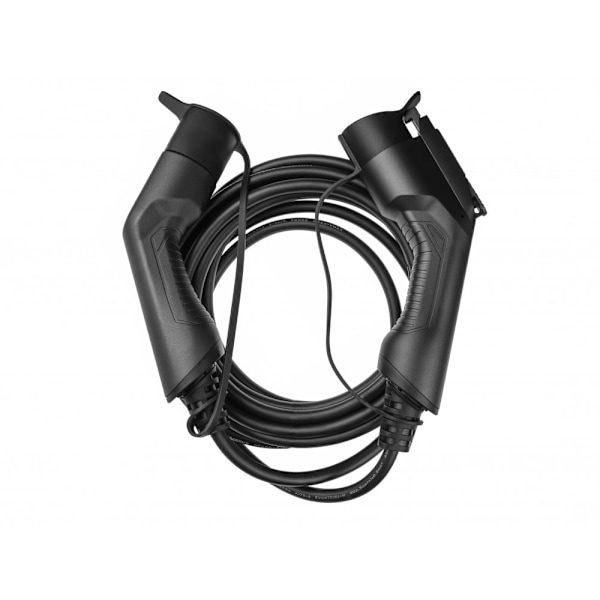 greencell Ladekabel Elbil EV18 Typ1 5m 3.6kW 16A 1-FAS Sort IP55