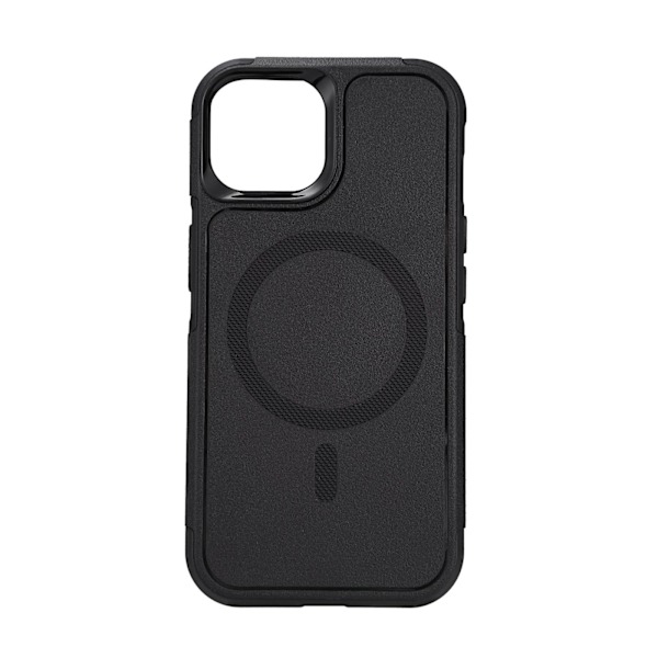 Essentials iPhone 15 rugged case, magnet, black Svart