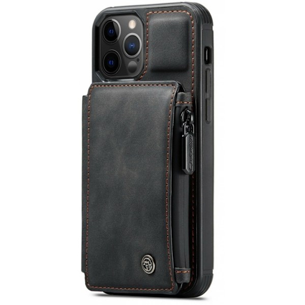 Pungtaske til iPhone 13 Pro, Sort Svart