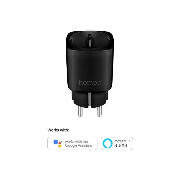 Hombli EU Smart Plug Promo Pack 2+1 Svart