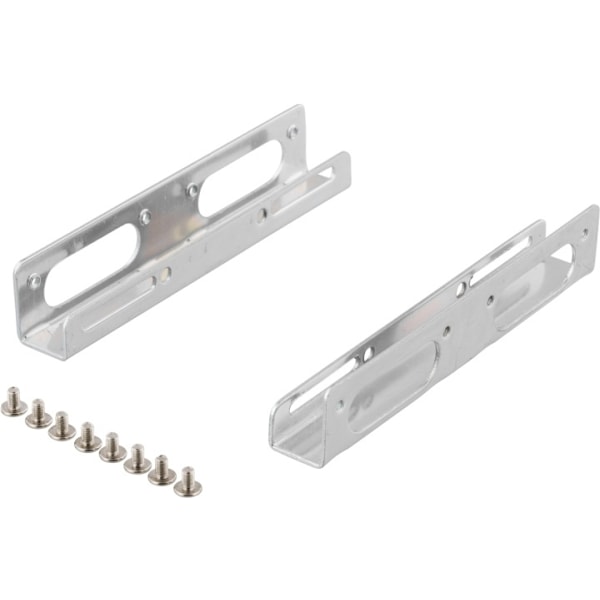 DELTACO monteringsvinkler til at kunne montere en 2,5" harddisk i en 3