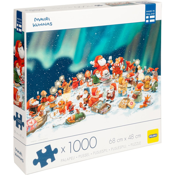 Mauri Kunnas julpussel, 1000 bitar