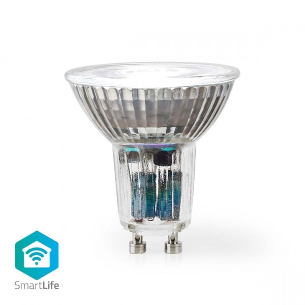 Nedis SmartLife LED-Spot | Wi-Fi | GU10 | 345 lm | 4.9 W | Varm