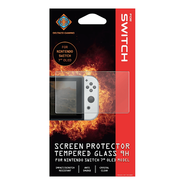 deltaco_gaming Screen protector Nintendo Switch OLED 7"" scratch clear0.33mm