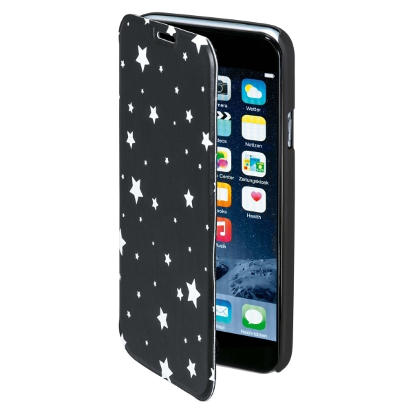 HAMA Mobil Wallet DesignLine iPhone 6/7/8/SE Star Glow Black Svart