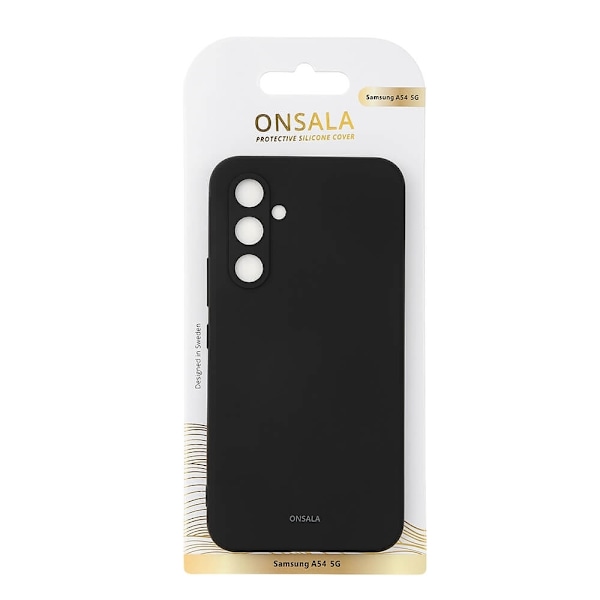 Onsala Mobilcover Silikone Sort - Samsung Galaxy A54 5G Svart