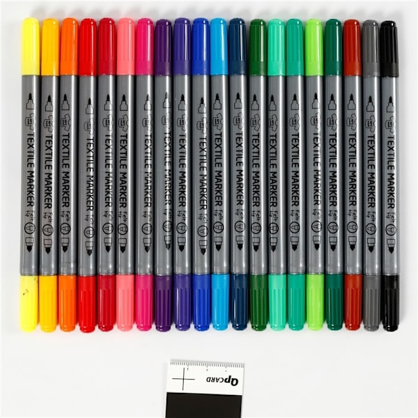Colortime Textiltusch, standardfärger