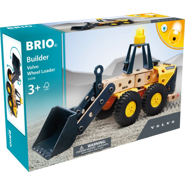 BRIO Builder 34598 - Volvo Hjullastare