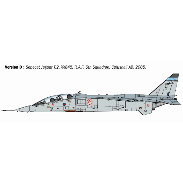 ITALERI 1:72 Sepecat Jaguar T.2