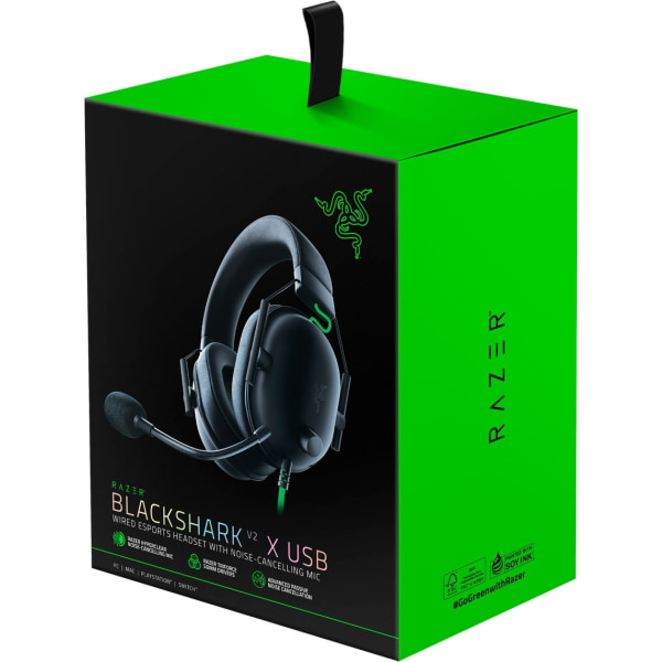 Razer Blackshark V2 X USB-Gaming kuulokkeet