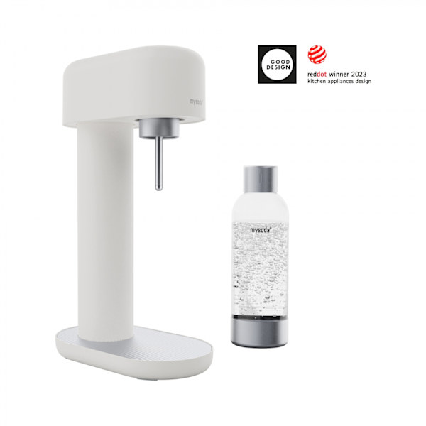 Mysoda Ruby 2 Kolsyremaskin, Vit/Silver