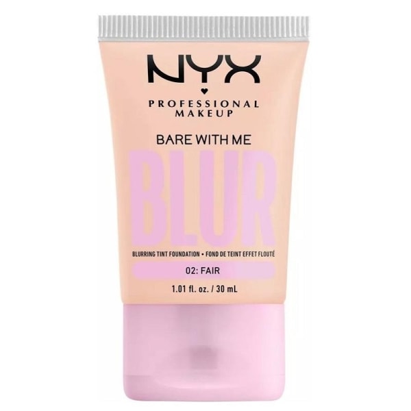 NYX PROF. MAKEUP Bare With Me Blur Tint Foundation 30ml 02 Fair