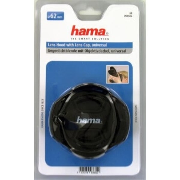 Hama Modlysblænde Universal Med Objektivdæksel 62mm