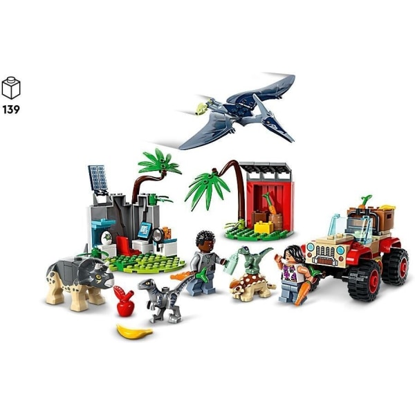 LEGO Jurassic World 76963  - Baby Dinosaur Rescue Center